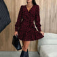 🌸Spring Specials💐Women’s Elegant Leopard Print Wrap Mini Dress