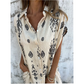💕Spring New💕Loose-Fit Printed Short Sleeve Dress with Pockets