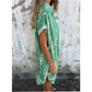 💕Spring New💕Loose-Fit Printed Short Sleeve Dress with Pockets