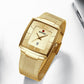 ✨Hot Sale 50% Off🔥Men’s Ultra-thin Square Mesh Belt Quartz Watch