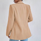 Women's Solid Color Suit Jacket