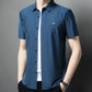 👔New Arrival✨Men's Short Sleeve Striped Button-Down Shirt