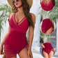 💥New Arrival💃Slimming Mesh Sheer Sarong Wraps Swimsuit