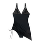 💥New Arrival💃Slimming Mesh Sheer Sarong Wraps Swimsuit