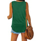 Summer V-Neck Solid Color Vest