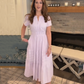💞Spring New Arrival💞Women's Casual Summer Short-Sleeve V-Neck Long Dresses