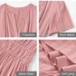 💞Spring New Arrival💞Women's Casual Summer Short-Sleeve V-Neck Long Dresses