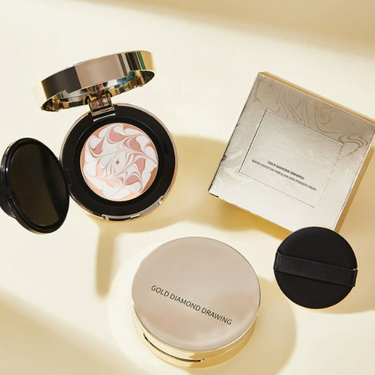 🔥Buy 1 Get 1 Free🔥3-Color Flower Air Cushion Concealer Foundation