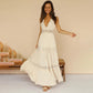 💕Spring New Arrival💕V-Neck Lace Back Maxi Dress