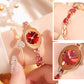 🎀⌚Women's Colored Zircon Bracelet Watch