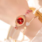 🎀⌚Women's Colored Zircon Bracelet Watch