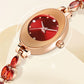 🎀⌚Women's Colored Zircon Bracelet Watch