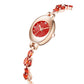 🎀⌚Women's Colored Zircon Bracelet Watch
