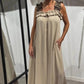 ✨Early Summer New✨Women's Casual Sleeveless Maxi Dress with Pockets
