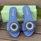 Women’s Elegant Rhinestone Slide Sandals