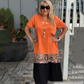💕New Specials💕Women’s Color Block Short Sleeve Long Dress