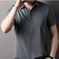 Men's Breathable Short Sleeve Collar Shirt