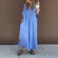 👗Summer New💕Casual Flowy V-neck Dress For Women