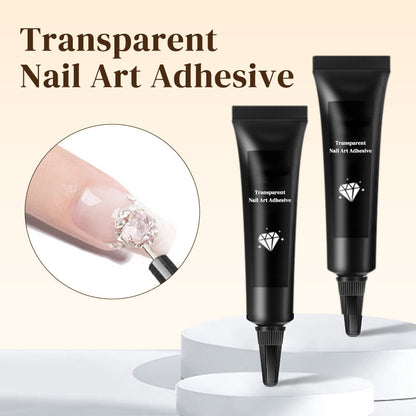 📣Limited Time Buy 1 Get 1 Free💅Transparent Nail Art Adhesive with Precision Dispenser