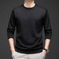 Men's Loose Round Neck Bottom Long Sleeve T-shirt