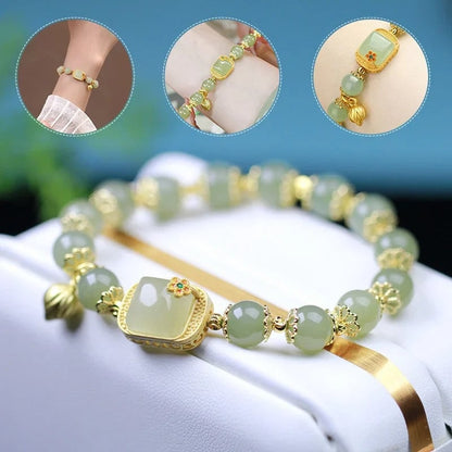 🔥Buy 1 Get 1 Free🔥Hetian Jade Beaded Bracelet