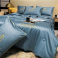 ⏳Time-limited Special⌛Summer simple ice silk bed four-piece set🛏️