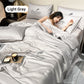 ⏳Time-limited Special⌛Summer simple ice silk bed four-piece set🛏️