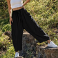 Women's Solid Color Wide Leg Pants