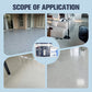 Waterproof Wear-resistant Solvent-free Epoxy Colored Sand Floor Paint