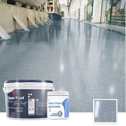 Waterproof Wear-resistant Solvent-free Epoxy Colored Sand Floor Paint