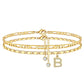 💕Buy 1 Get 1 Free💕Layered Gold Ankle Bracelet for Women
