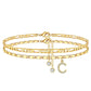 💕Buy 1 Get 1 Free💕Layered Gold Ankle Bracelet for Women