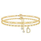 💕Buy 1 Get 1 Free💕Layered Gold Ankle Bracelet for Women