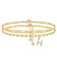 💕Buy 1 Get 1 Free💕Layered Gold Ankle Bracelet for Women