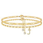 💕Buy 1 Get 1 Free💕Layered Gold Ankle Bracelet for Women