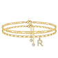 💕Buy 1 Get 1 Free💕Layered Gold Ankle Bracelet for Women