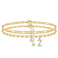 💕Buy 1 Get 1 Free💕Layered Gold Ankle Bracelet for Women