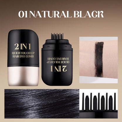 🎉Buy 2 Get 1 Free🎉2 in 1 Quick Touch up Hair Dye Comb