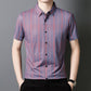🔥2025 New Arrival🔥Men's Cooling Plaid Short Sleeve Button-Down Shirt