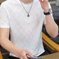 Men's Diamond Check Embossed Top