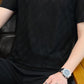 Men's Diamond Check Embossed Top
