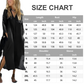 Women's Casual V-Neck Long Dress with Pockets & Slit Hem