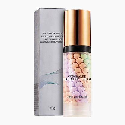 🎉Buy 2 Get 1 Free🎉3-color Delicate Hydration Brighten Skin Tone Waterproof Concealer Isolation Cream