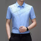 Men’s Trendy Iron-Free Short Sleeve Shirt