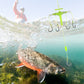 Outdoor Fluorescent Floating Fishing Set with 5 Barbed Hooks