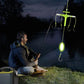 Outdoor Fluorescent Floating Fishing Set with 5 Barbed Hooks