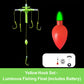 Outdoor Fluorescent Floating Fishing Set with 5 Barbed Hooks