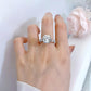 💍Gift For You | 5 Carat Moonlight Sterling Silver Moissanite Ring