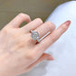 💍Gift For You | 5 Carat Moonlight Sterling Silver Moissanite Ring