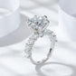 💍Gift For You | 5 Carat Moonlight Sterling Silver Moissanite Ring